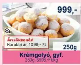 Family Frost Krémgolyó, gyf. ajánlat