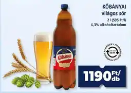 Goods Market Kőbányai világos sör ajánlat