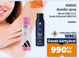 Goods Market adidas dezodor spray ajánlat