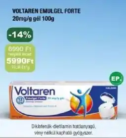 PatikaPlus Voltaren emulgel forte ajánlat