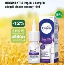 PatikaPlus Otrivin extra ajánlat