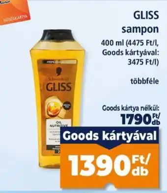 Goods Market Gliss sampon ajánlat
