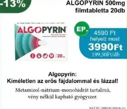 PatikaPlus Algopyrin ajánlat