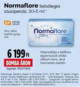 Pingvin Patika Normaflore belsőleges szuszpenzió ajánlat