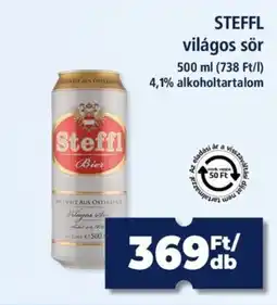 Goods Market Steffl világos sör ajánlat