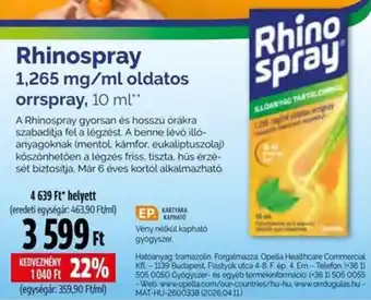 Rhinospray