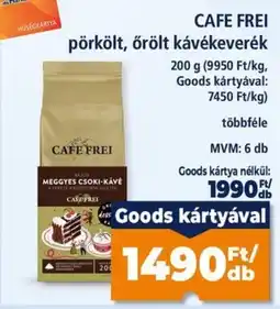 Goods Market Cafe frei pörkölt, őrült kávékeverék ajánlat