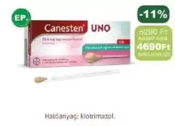 PatikaPlus Canesten uno ajánlat