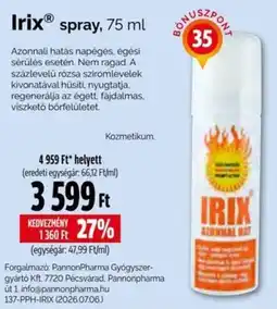Pingvin Patika irix spray ajánlat