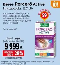 Pingvin Patika Béres Porcerő Active ajánlat