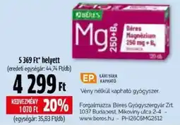 Pingvin Patika Béres magnézium ajánlat