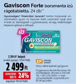 Pingvin Patika Gaviscon forte ajánlat