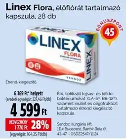 Pingvin Patika Linex flora ajánlat