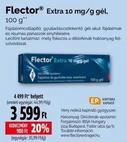 Pingvin Patika Flector extra ajánlat
