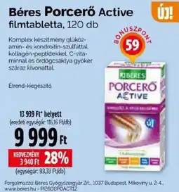Pingvin Patika Béres Porcerő Active ajánlat