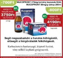 PatikaPlus Mucopront ajánlat
