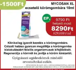 PatikaPlus mycosan xl ajánlat