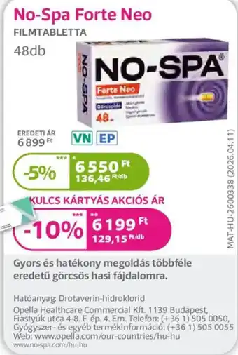 No-spa forte neo