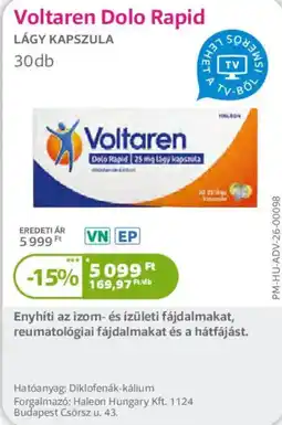 Kulcs Patika Voltaren dolo rapid ajánlat