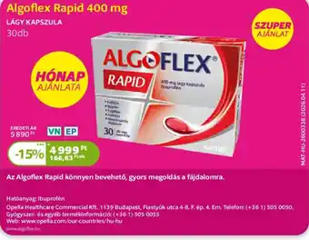 Algoflex rapid