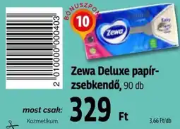 Pingvin Patika Zewa deluxe papírzsebkendő ajánlat