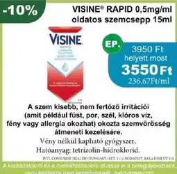 PatikaPlus Visine rapid ajánlat