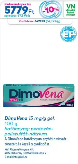 DimoVena gél