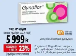 Pingvin Patika Gynoflor ajánlat