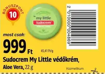 Pingvin Patika Sudocrem my little védőkrém ajánlat
