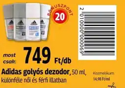 Pingvin Patika Adidas golyós deodor ajánlat