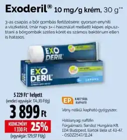 Pingvin Patika Exoderil ajánlat