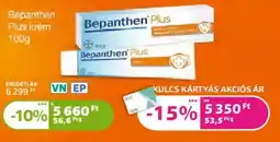 Kulcs Patika Bepanthen plus krém ajánlat