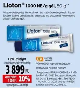 Pingvin Patika Lioton gél ajánlat