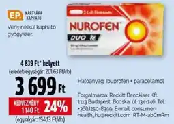 Pingvin Patika Nurofen duo ajánlat