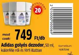 Pingvin Patika Adidas golyós deodor ajánlat