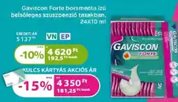 Kulcs Patika Gaviscon forte ajánlat