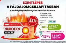 Kulcs Patika Nurofen duo ajánlat
