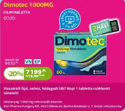 Kulcs Patika Dimotec ajánlat