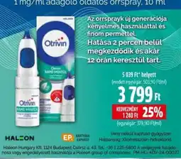 Pingvin Patika Otrivin ajánlat