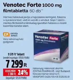Pingvin Patika Venotec Forte ajánlat