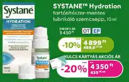 Kulcs Patika Systane hydration ajánlat