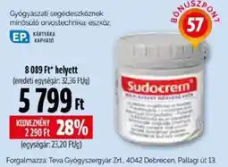 Pingvin Patika Sudocrem ajánlat