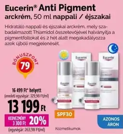 Pingvin Patika Eucerin anti pigment arckrém ajánlat