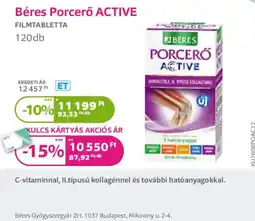 Kulcs Patika Béres Porceró Active ajánlat