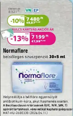 Kulcs Patika Normaflore ajánlat
