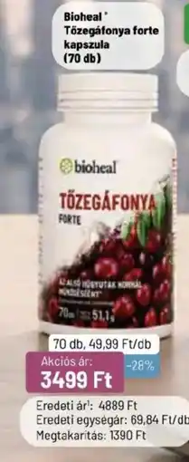 Pingvin Patika bioheal tőzegáfonya forte ajánlat