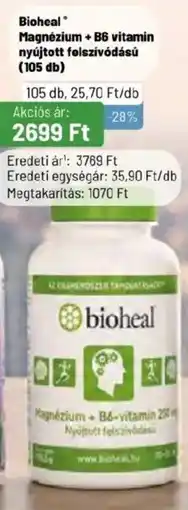 Pingvin Patika Bioheal magnézium + b6-vitamin ajánlat