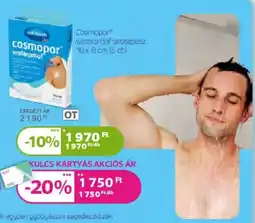 Kulcs Patika Cosmopor waterproof sebtapasz ajánlat