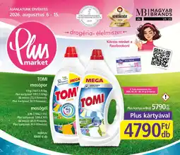 PlusMarket Tomi mosópor ajánlat