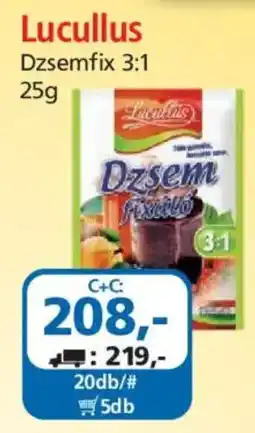 ÁRKLUB Lucullus dzsemfix ajánlat